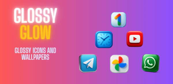 Screenshot Glossy Glow Icon Pack Mod APK