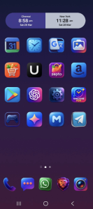 Screenshot Glossy Glow Icon Pack Mod APK