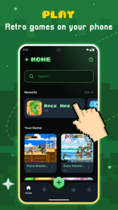 Screenshot Gamu Retro Game Hub Mod APK