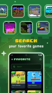 Screenshot Gamu Retro Game Hub Mod APK