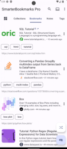 Screenshot Smarter Bookmarks Mod APK