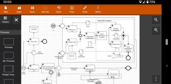 Screenshot Flowdia Diagrams Mod APK