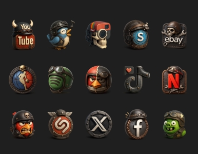 Screenshot Bikerz - Icon Pack Mod APK