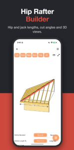 Screenshot RedX Roof - Rafter Calculator Mod APK