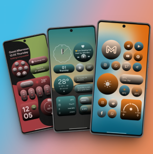 Screenshot My Thing Adaptive KWGT Mod APK