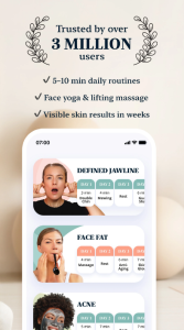 Screenshot Luvly: Face Yoga & Exercise Mod APK