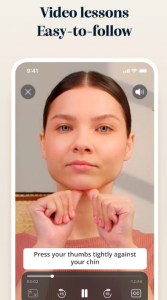 Screenshot Luvly: Face Yoga & Exercise Mod APK