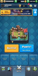 Screenshot Clash Royale Private Service FR Mod APK