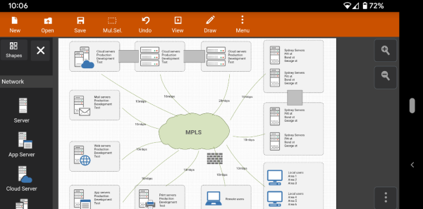 Screenshot Flowdia Diagrams Mod APK