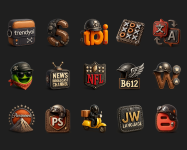Screenshot Bikerz - Icon Pack Mod APK