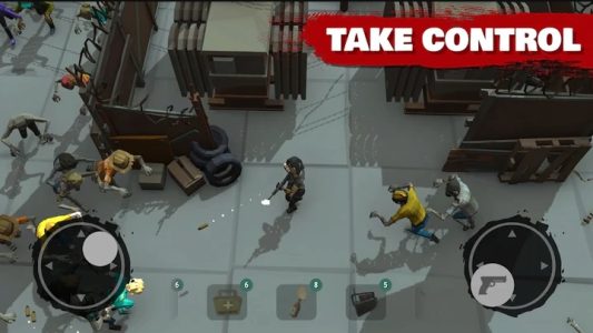 Screenshot Overrun: Zombie Tower Defense Mod APK
