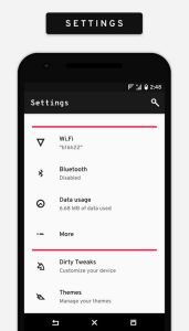 Screenshot Alined Substratum Theme Mod APK