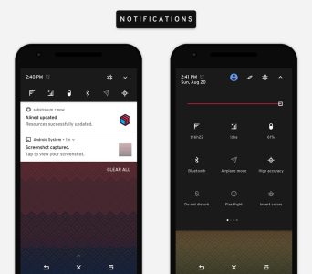 Screenshot Alined Substratum Theme Mod APK