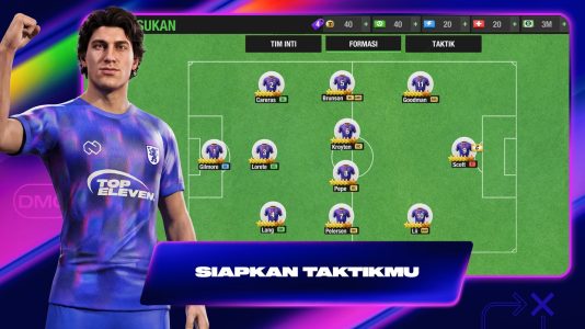 Screenshot Top Eleven Be a Soccer Manager Mod APK