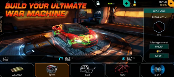 Screenshot Cyberline Racing Mod APK