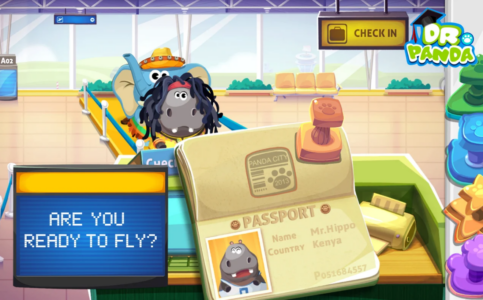 Screenshot Dr. Panda Airport Mod APK