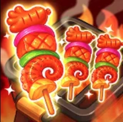 Download Skewer Jam: Food Sort Mod Apk v1.85.1 (Mod Menu) Terbaru 2026