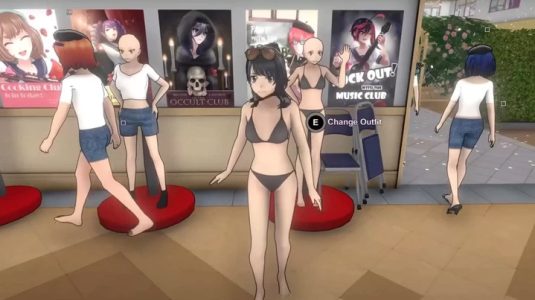 Screenshot Yandere Simulator Pool Party Mod APK