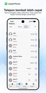 Screenshot Liquid Phone Mod APK