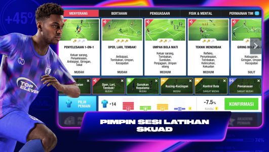 Screenshot Top Eleven Be a Soccer Manager Mod APK