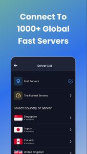 Screenshot VPN Proxy Super Secure Server Mod APK