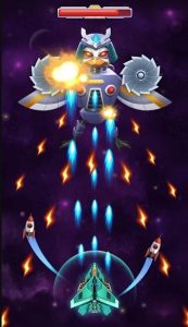 Screenshot Chicken Attack: Galaxy Shooter Mod APK