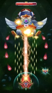 Screenshot Chicken Attack: Galaxy Shooter Mod APK
