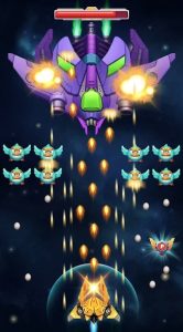 Screenshot Chicken Attack: Galaxy Shooter Mod APK