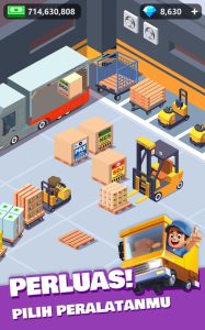 Screenshot Idle Courier Mod APK