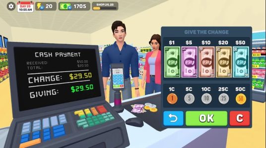 Screenshot Supermarket Store 3D Simulator Mod APK