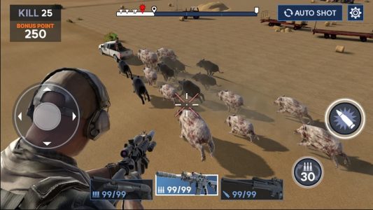 Screenshot Heli Hog Hunt - Sniper Game Mod APK