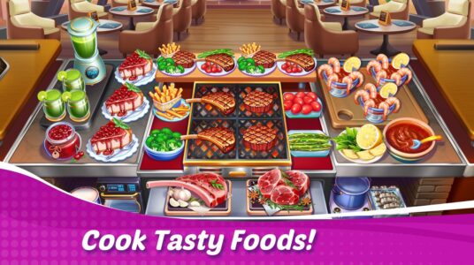 Screenshot 1 — Cooking Wonder Kitchen Dash