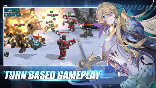 Screenshot 1 — Epic Mecha Girls: Anime Games