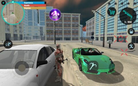 Screenshot 1 — Fly a Rope