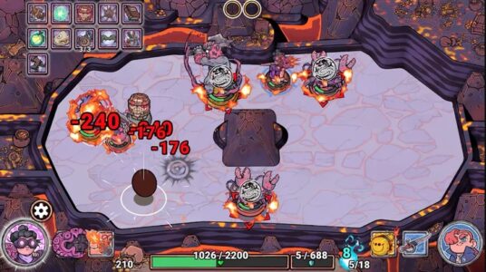Screenshot 3 — Flick Shot Rogues