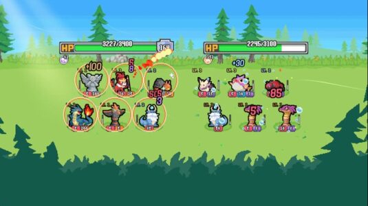 Screenshot 1 — Batomon Showdown
