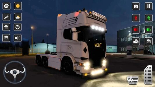 Screenshot 1 — Truck Game: US Truck Driving