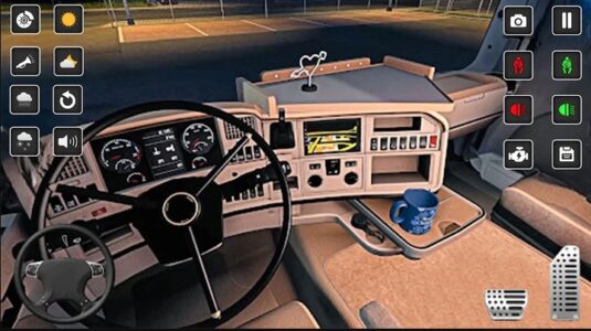 Screenshot 2 — Truck Game: US Truck Driving