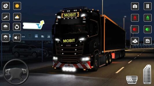 Screenshot 4 — Truck Game: US Truck Driving