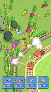 Screenshot 1 — Train Tycoon: Idle Defense