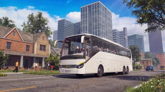 Screenshot 1 — Bus Simulator : Coach Master