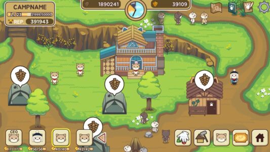 Screenshot 2 — Cat Forest - Healing Camp