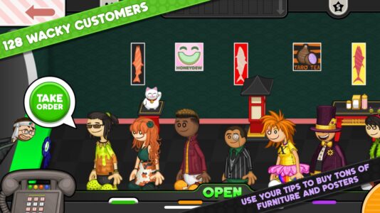 Screenshot 2 — Papa's Sushiria To Go!