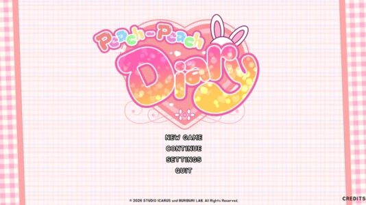 Screenshot 1 — Peach Peach Diary