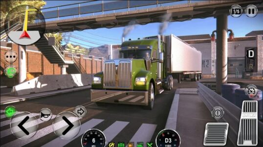 Screenshot 3 — Truck Simulator Drive USA: EVO
