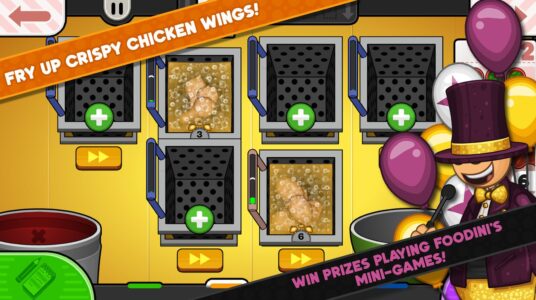 Screenshot 3 — Papa s Wingeria To Go