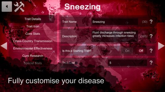 Screenshot 4 — Plague Inc: Scenario Creator