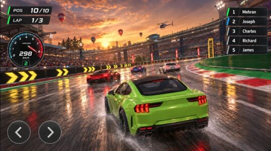 Screenshot 1 — Speed Legends: Car Racing 3D