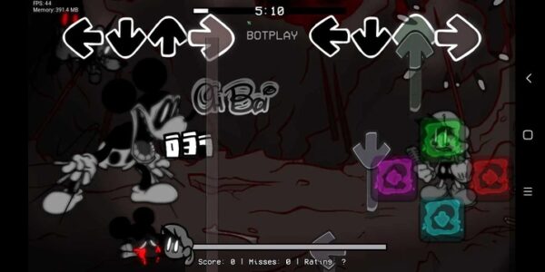 Screenshot 1 — Friday Night Funkin Satan Battle Remake Remix