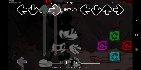 Screenshot 2 — Friday Night Funkin Satan Battle Remake Remix